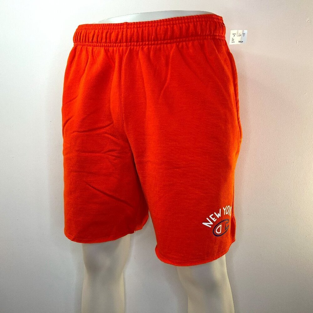 Champion Mens Powerblend Standard Fit Logo-Print 7" Fleece Shorts - Large - NWT